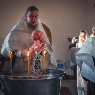Съёмка Таинства Крещения