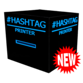 Hashtag-printer